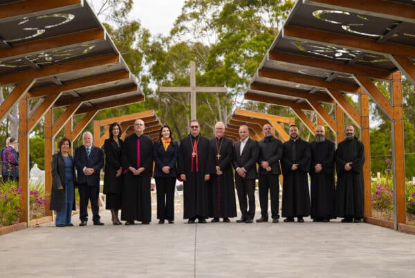 Blessing of St Nemetallah Maronite Burial Lawn at Rookwood Catholic Cemetery
