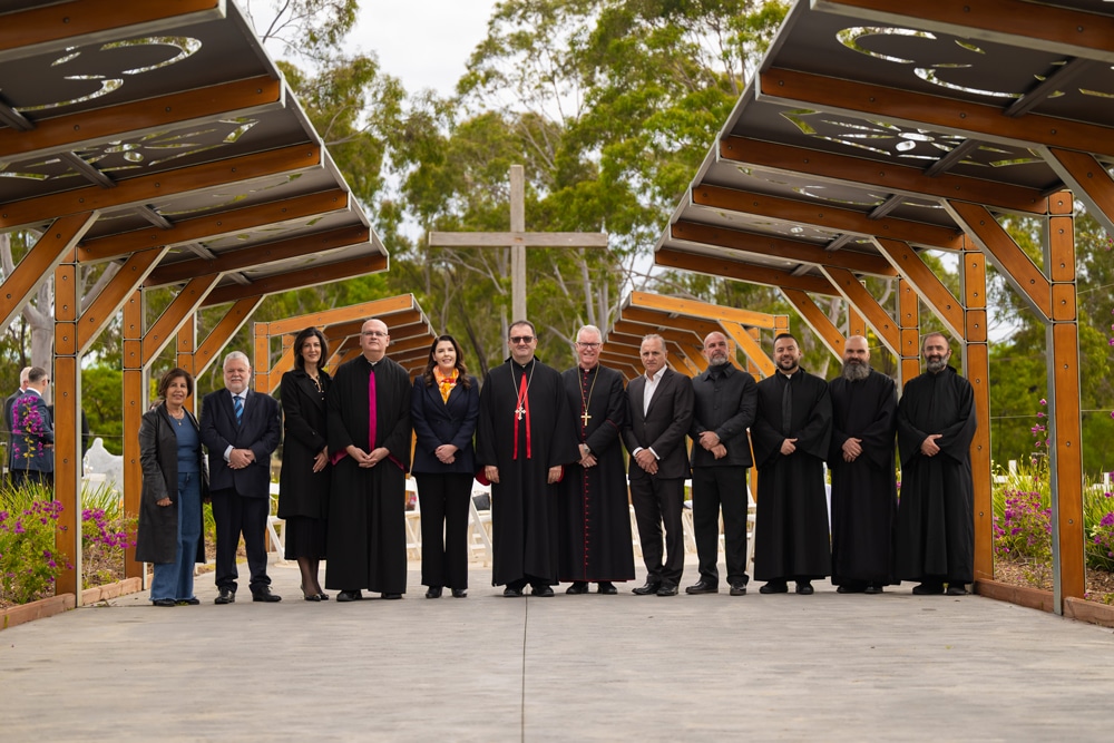 Blessing of St Nemetallah Maronite Burial Lawn at Rookwood Catholic Cemetery